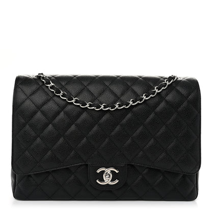 Chanel Caviar Quilted Maxi Double Flap Black 1 of 11