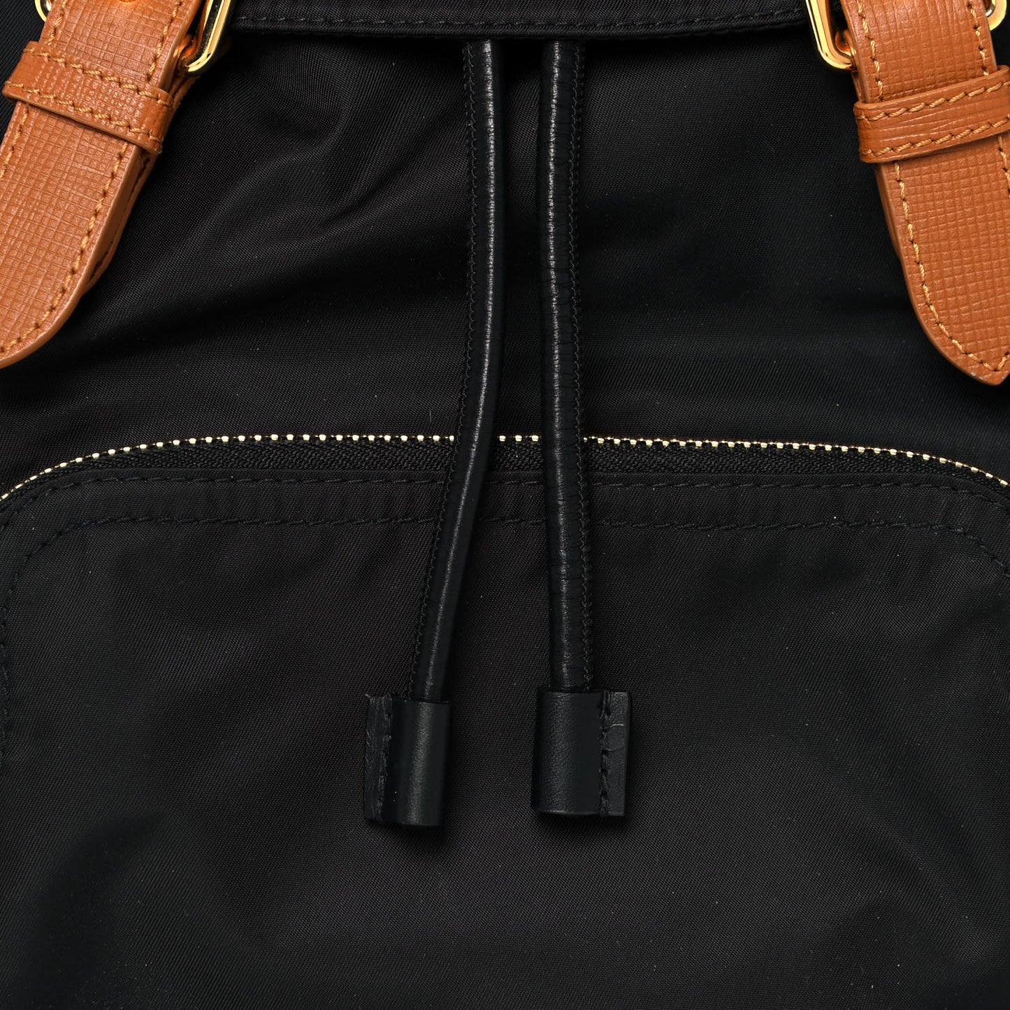 Nylon Large Rucksack Backpack Black