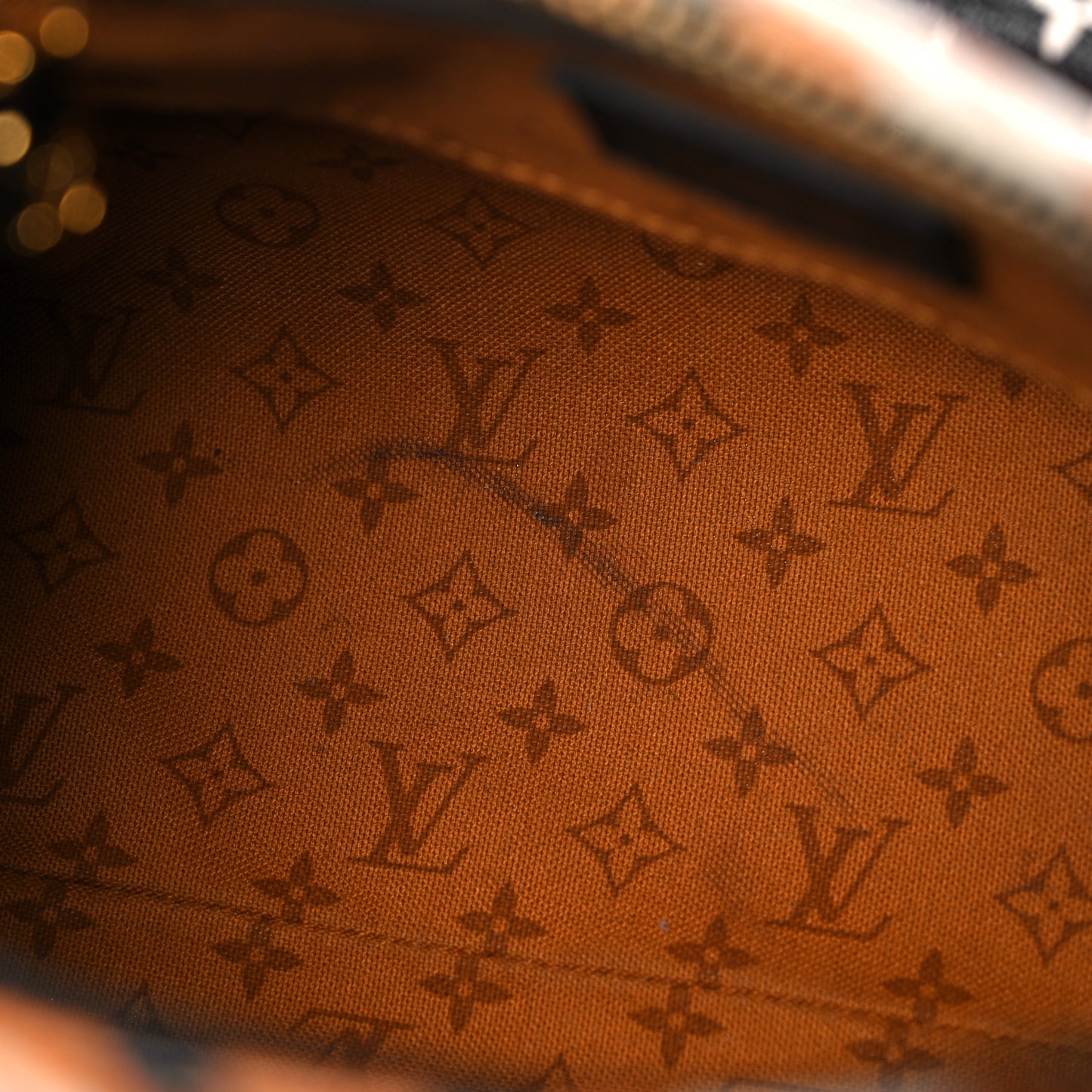 Monogram Giant Crafty Speedy Bandouliere 25 Creme Caramel