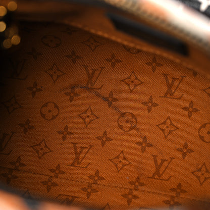Louis Vuitton Monogram Giant Crafty Speedy Bandouliere 25 Creme Caramel 11 of 13