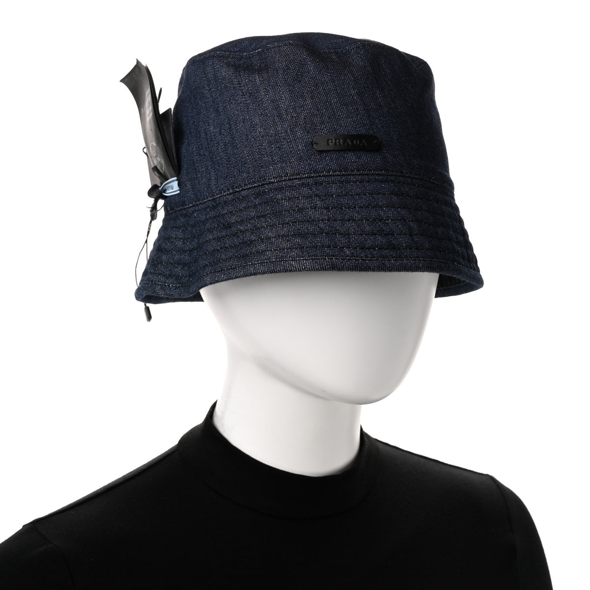 Denim Re-Nylon Reversible M Bucket Hat Blue Black