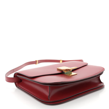 Celine Box Calfskin Medium Classic Box Flap Bag Red 4 of 11