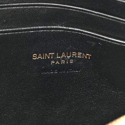 Saint Laurent Grain De Poudre Matelasse Monogram Mini Lou Camera Bag Crema Soft 6 of 9