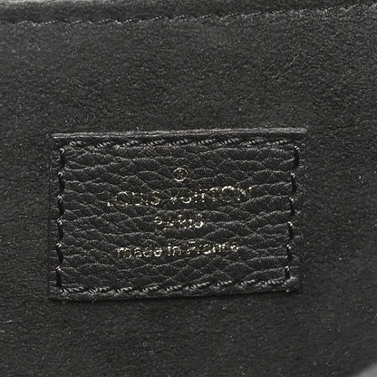 Louis Vuitton Grained Calfskin Lockme Oxford Black 6 of 9