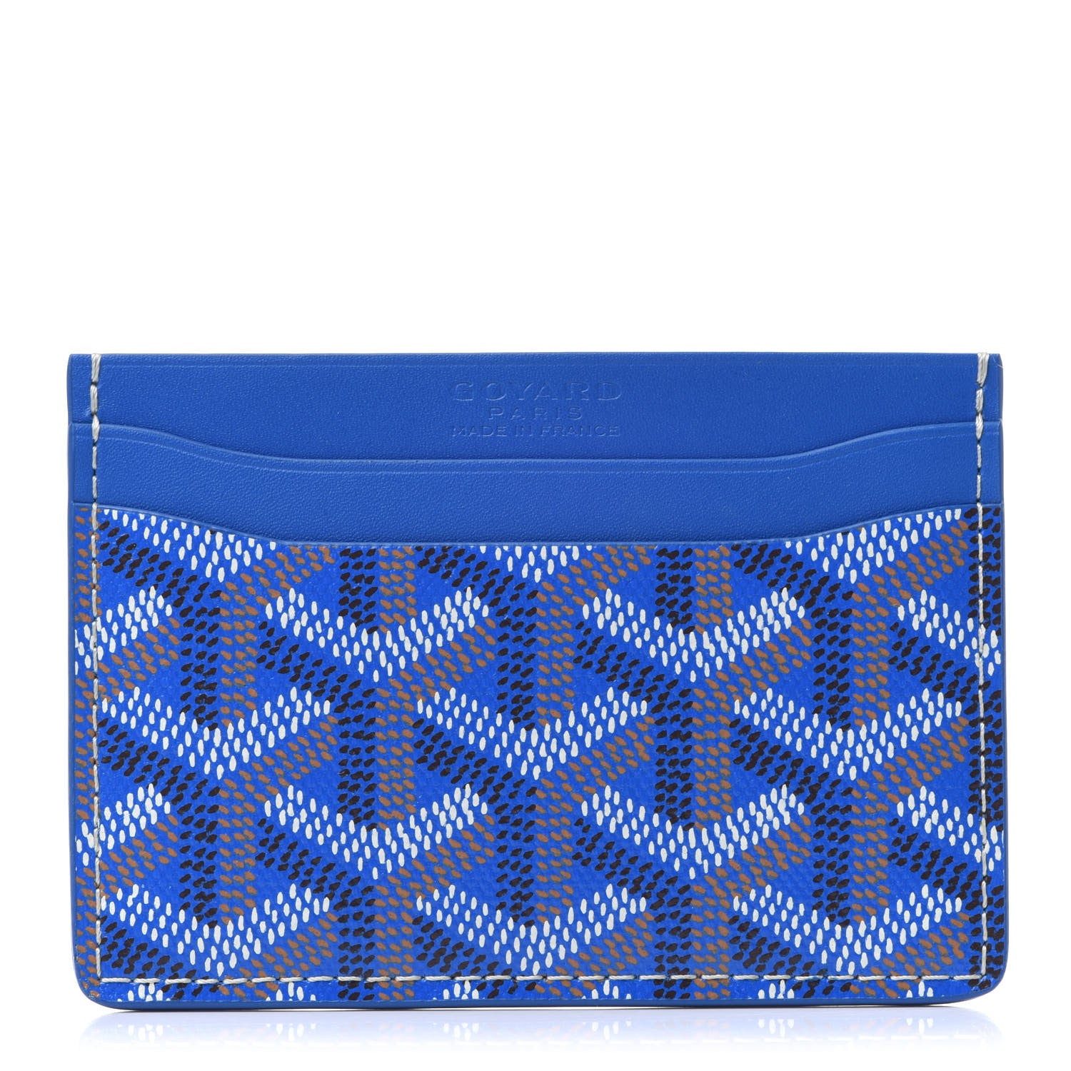 Goyard Goyardine Saint Sulpice Card Holder Sky Blue 1 of 7