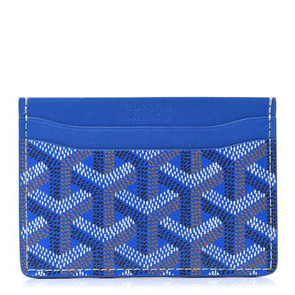 Goyard Goyardine Saint Sulpice Card Holder Sky Blue 1 of 7
