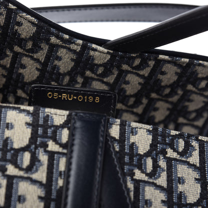 Christian Dior Oblique Saddle Bag Blue 9 of 9