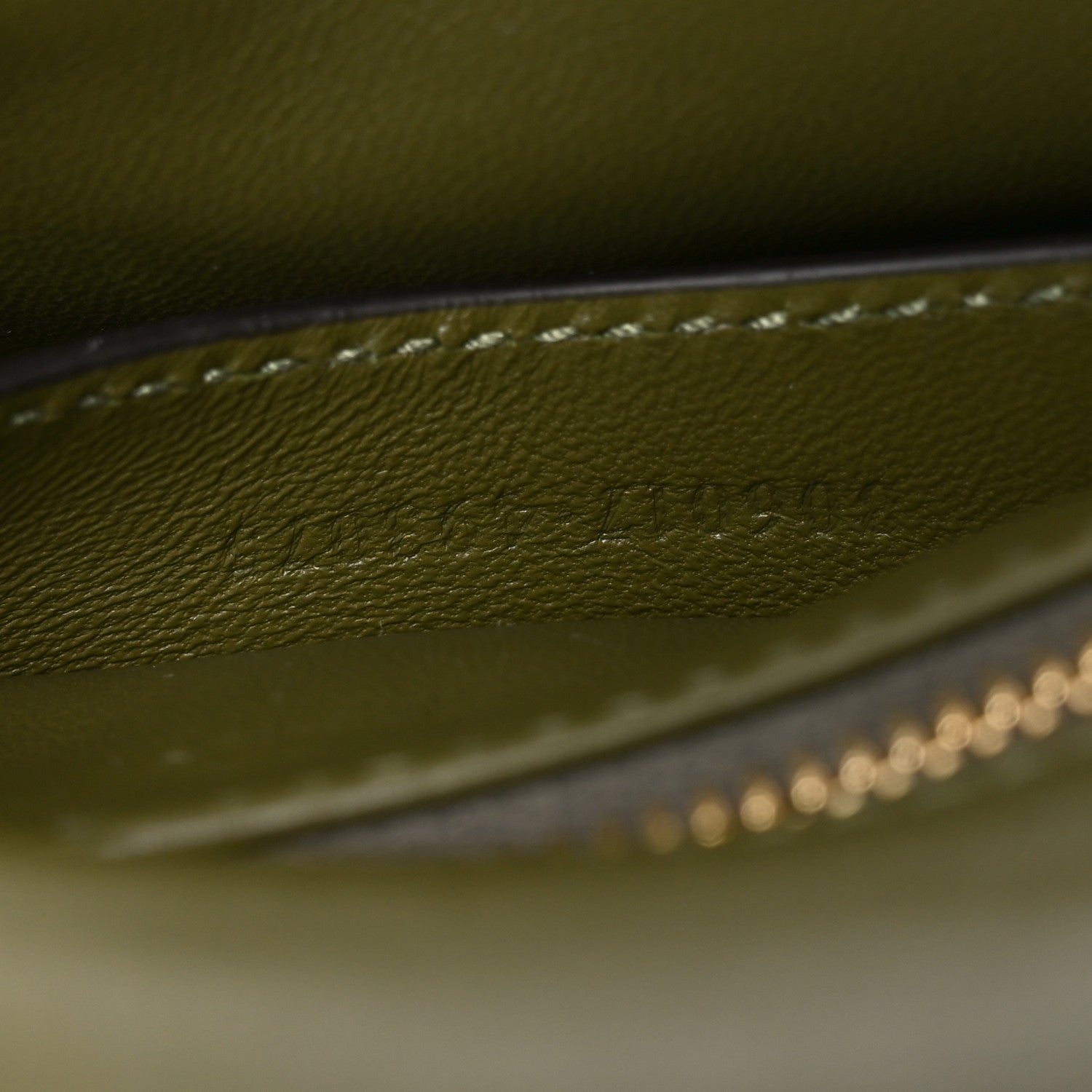 Gucci Lambskin Embossed Mini GG Milano Top Handle Shoulder Bag Green 7 of 10