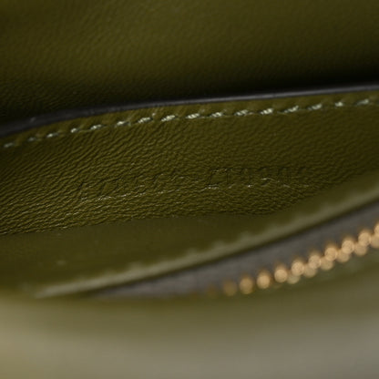 Gucci Lambskin Embossed Mini GG Milano Top Handle Shoulder Bag Green 7 of 10