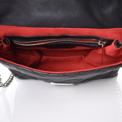 Stella McCartney Faux Leather Quilted Small Bex Flap Shoulder Bag Black 5 of 7