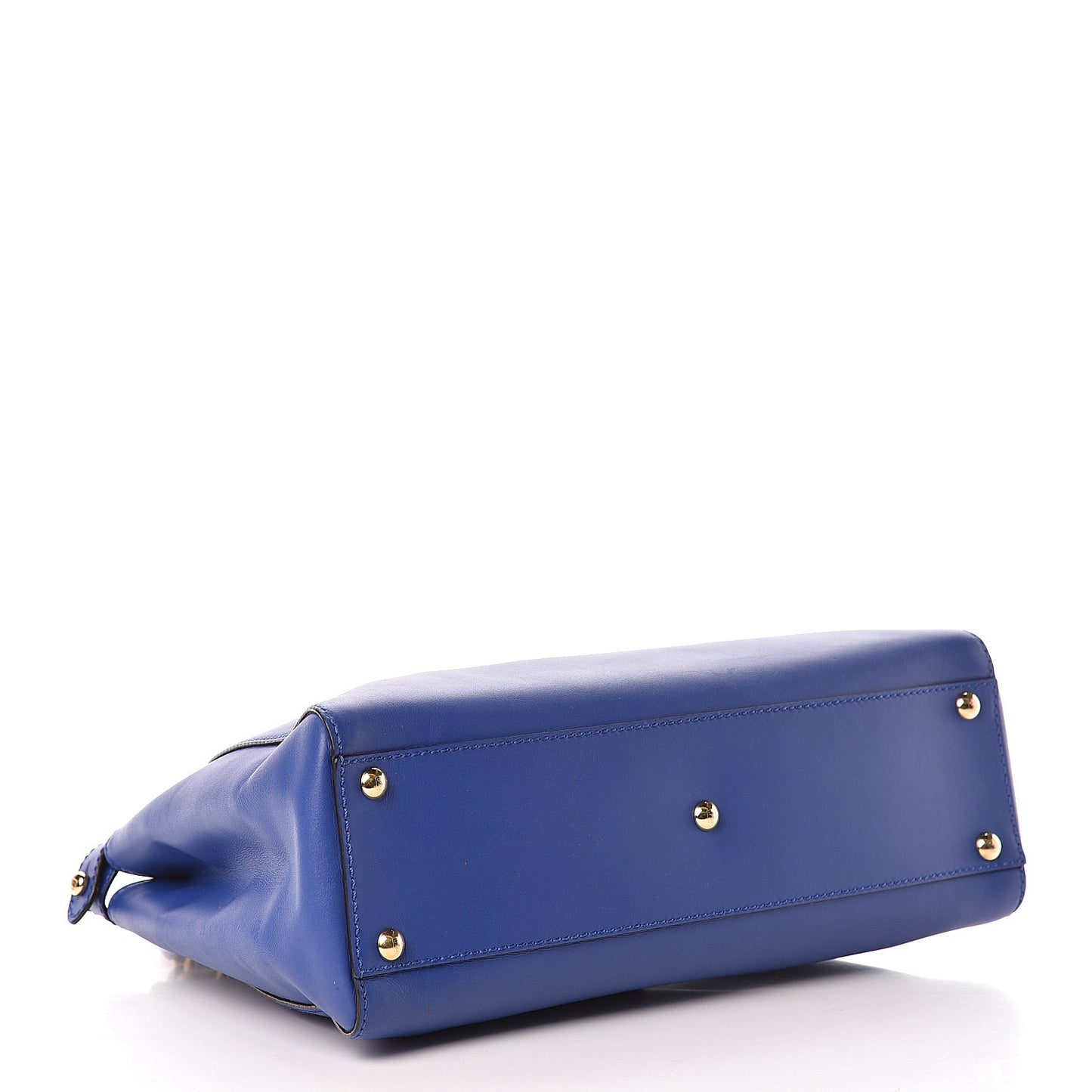 Vitello Morgan Fabric Jacquard Pequin Medium Peekaboo Iconic Satchel Blue Neon Tobacco