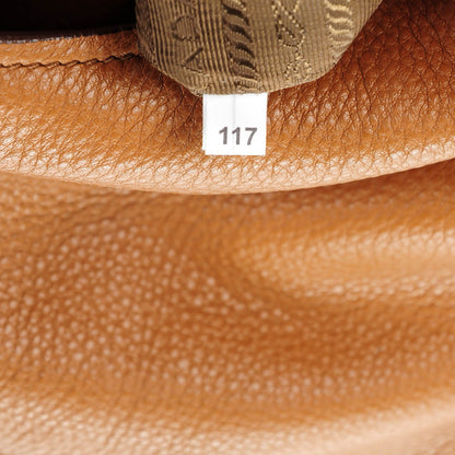 Prada Vitello Daino Medium Pocket Hobo Bag Cannella 7 of 10