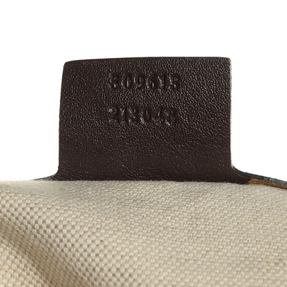 Gucci GG Supreme Monogram Medium Nice Tote Dark Brown 14 of 18