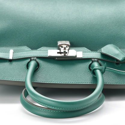 Hermes Epsom Birkin 30 Malachite 24 of 38