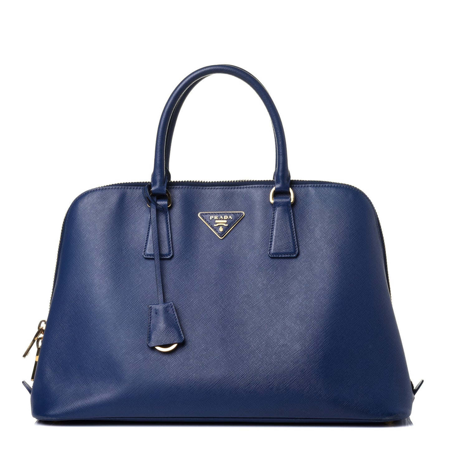 Saffiano Lux Large Promenade Tote Bleuette