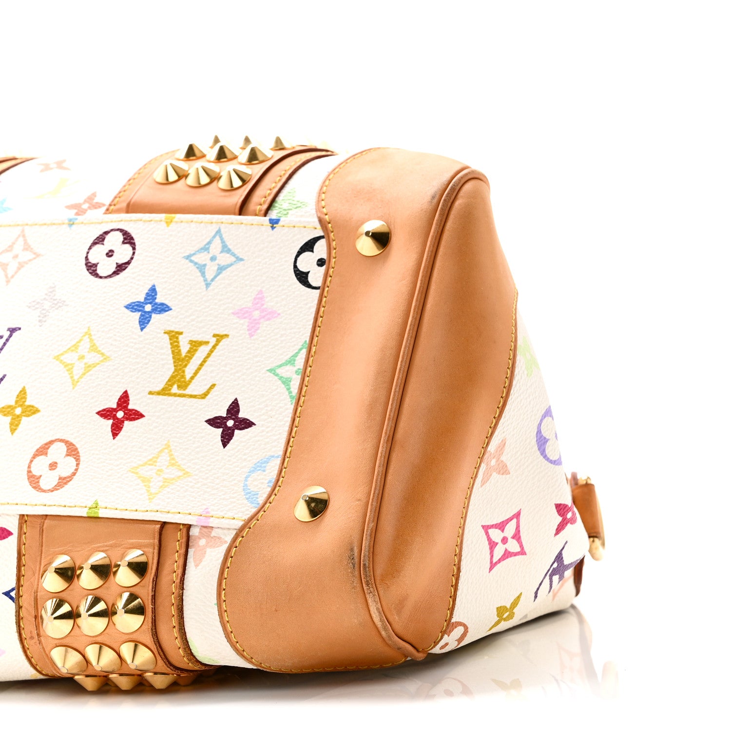 Louis Vuitton Monogram Multicolor Courtney MM White 1804195