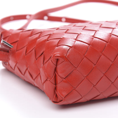 Bottega Veneta Nappa Intrecciato Crossbody Bright Red 7 of 8