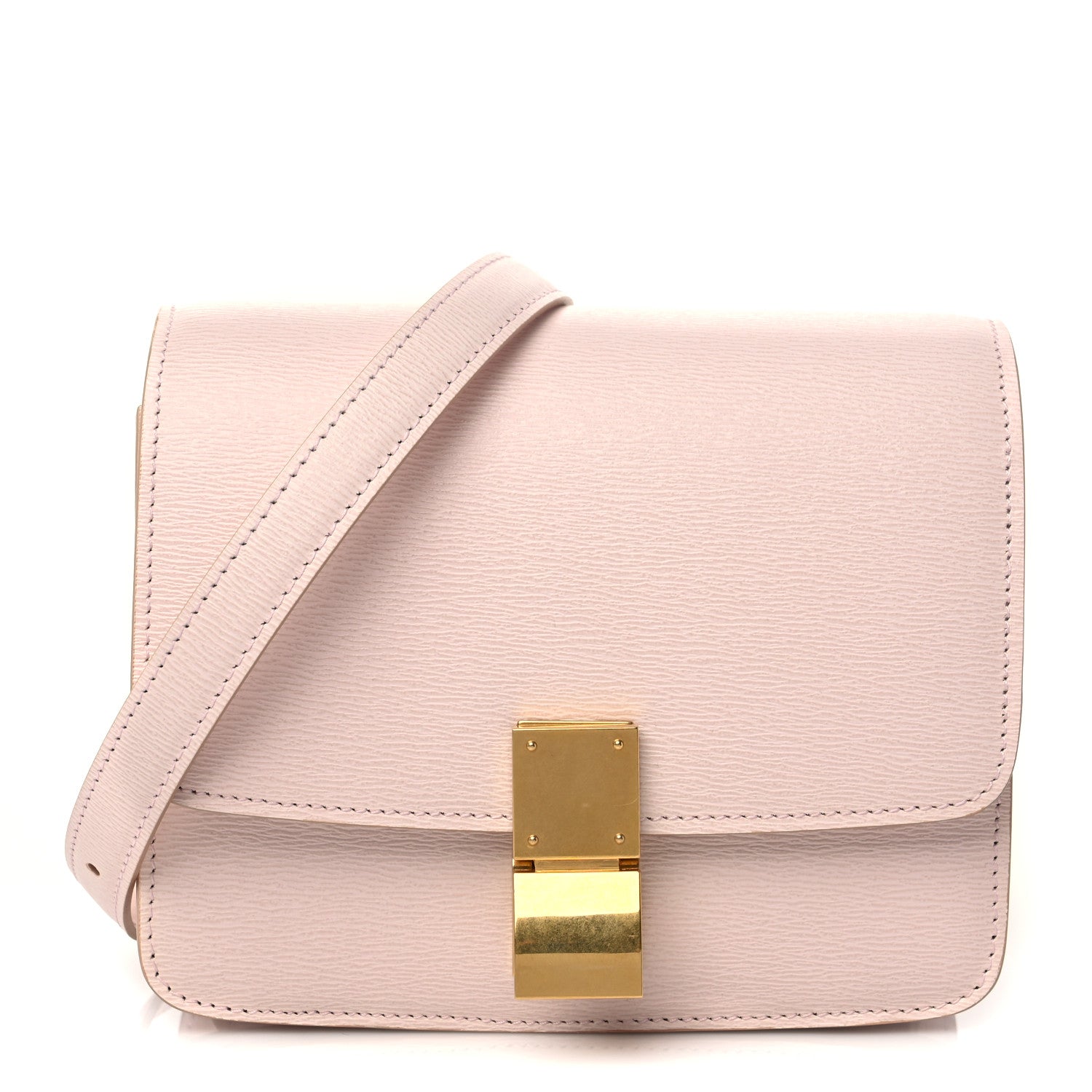 Celine Liege Calfskin Small Classic Box Flap Bag Blush 1 of 7