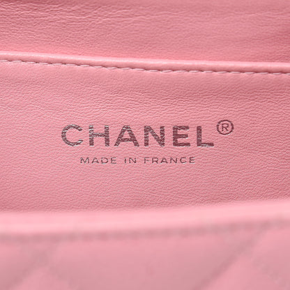Chanel Caviar Quilted Jumbo Single Flap Pink 6 of 13