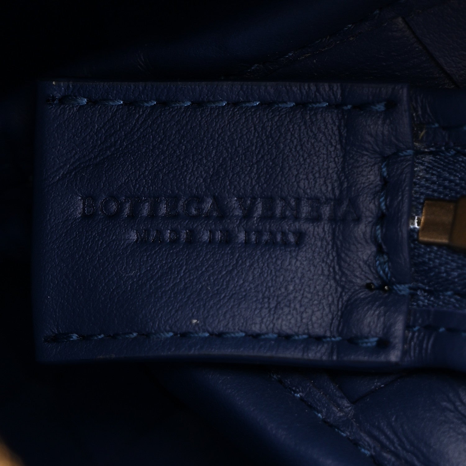 Bottega Veneta Nappa Intrecciato Small Loop Camera Bag Deep Pacific 6 of 9