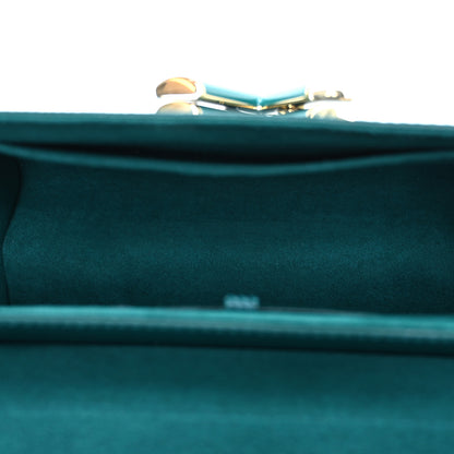 Louis Vuitton Epi Twist Shoulder Bag MM Emeraude 5 of 11