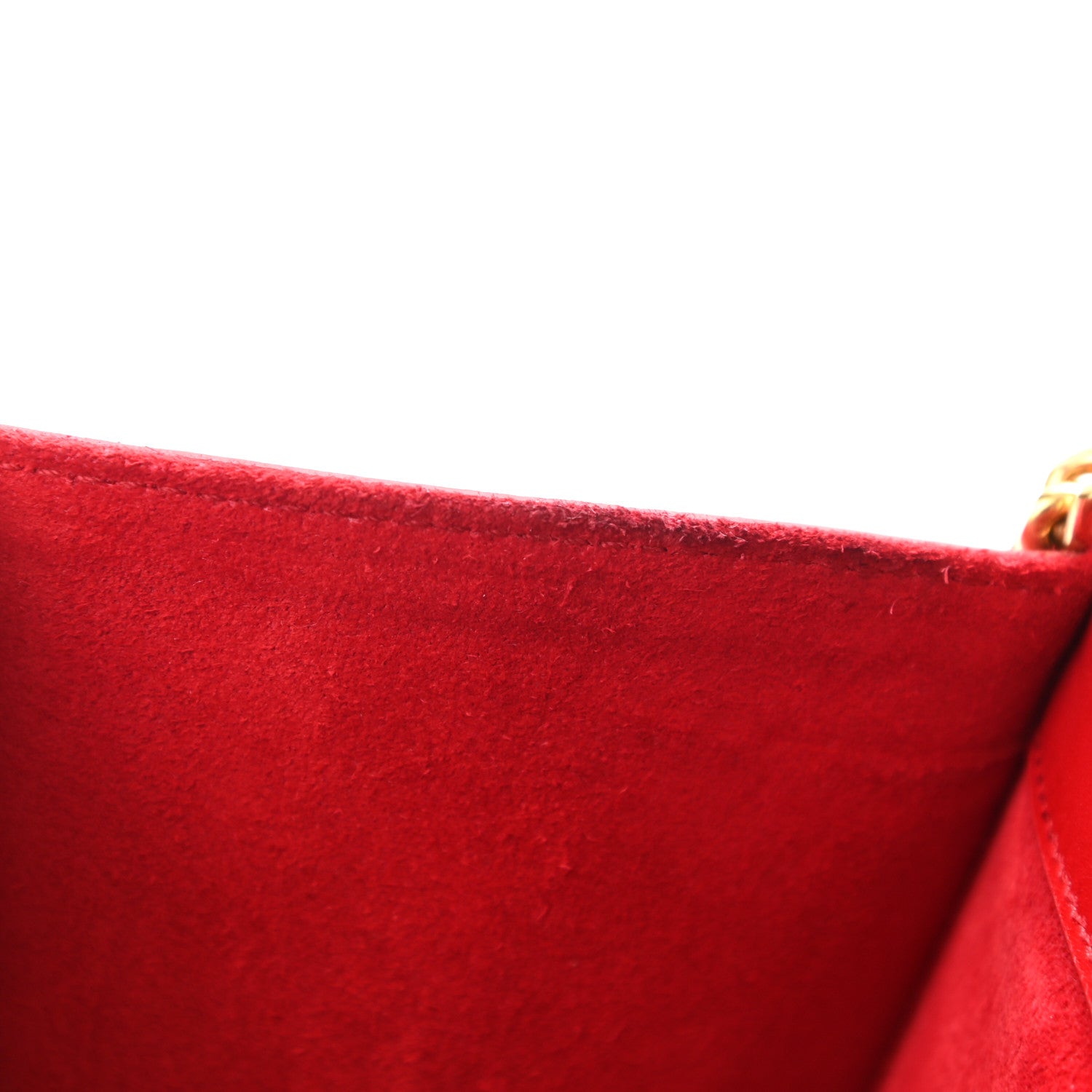 Saint Laurent Smooth Calfskin Medium Classic Monogram Kate Tassel Satchel Lipstick Red 12 of 15