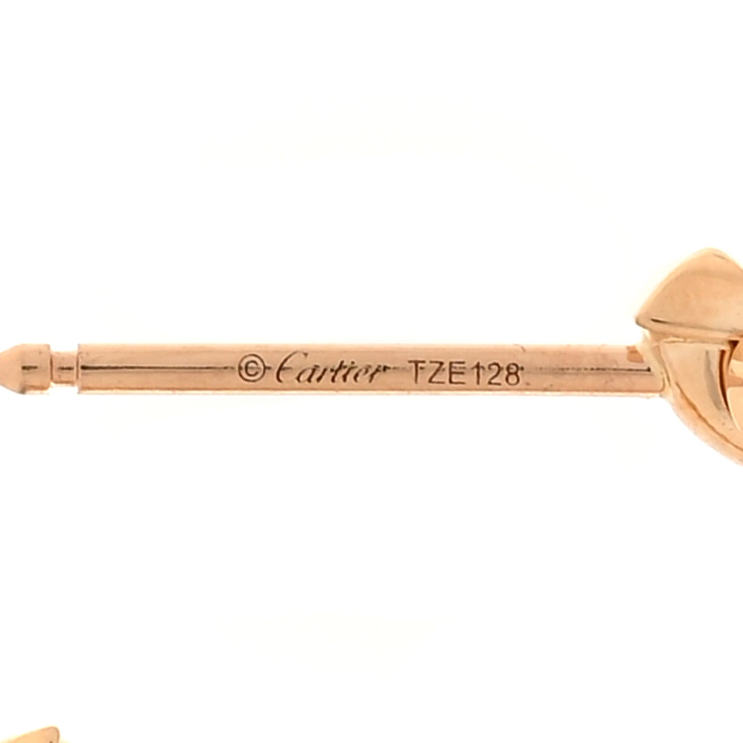 18K Pink Gold Small Clash de Cartier Earrings