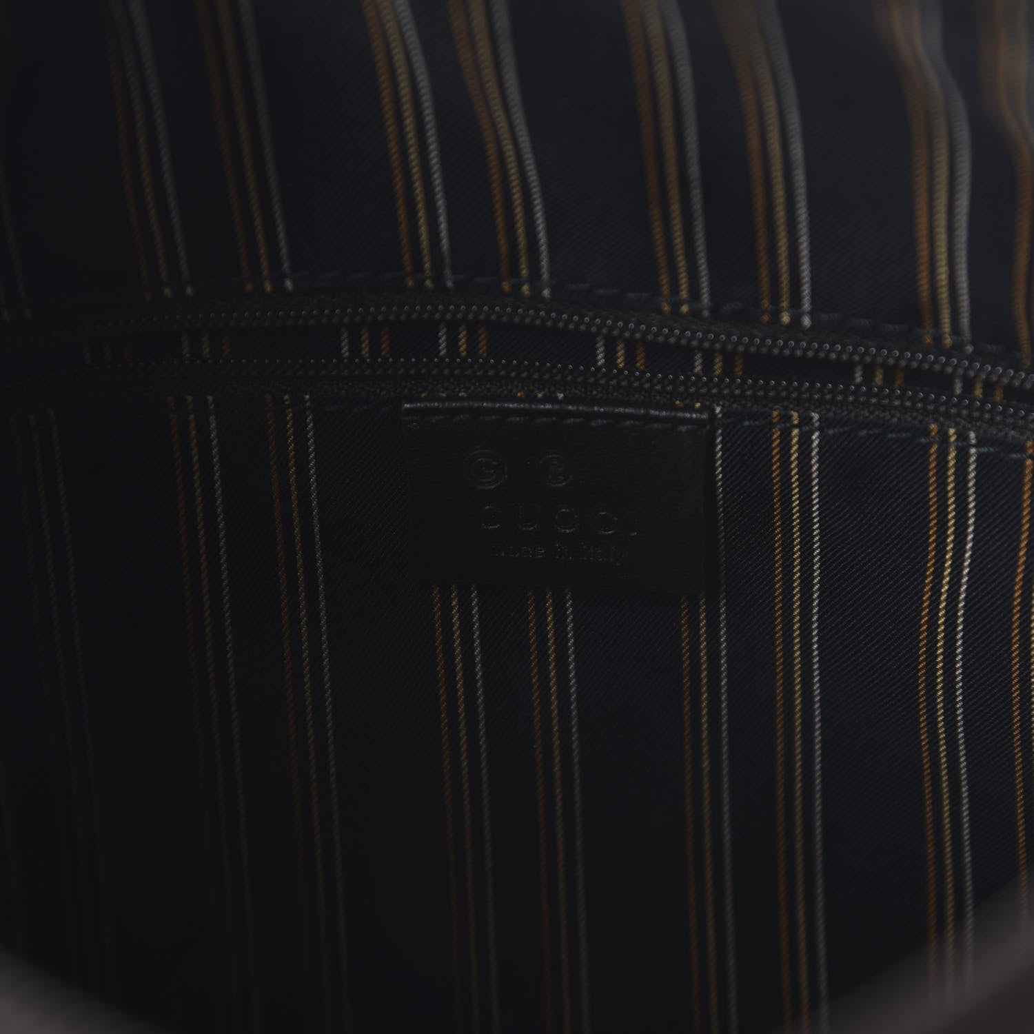 Gucci Guccissima Trim Canvas Hobo Dark Brown 8 of 10