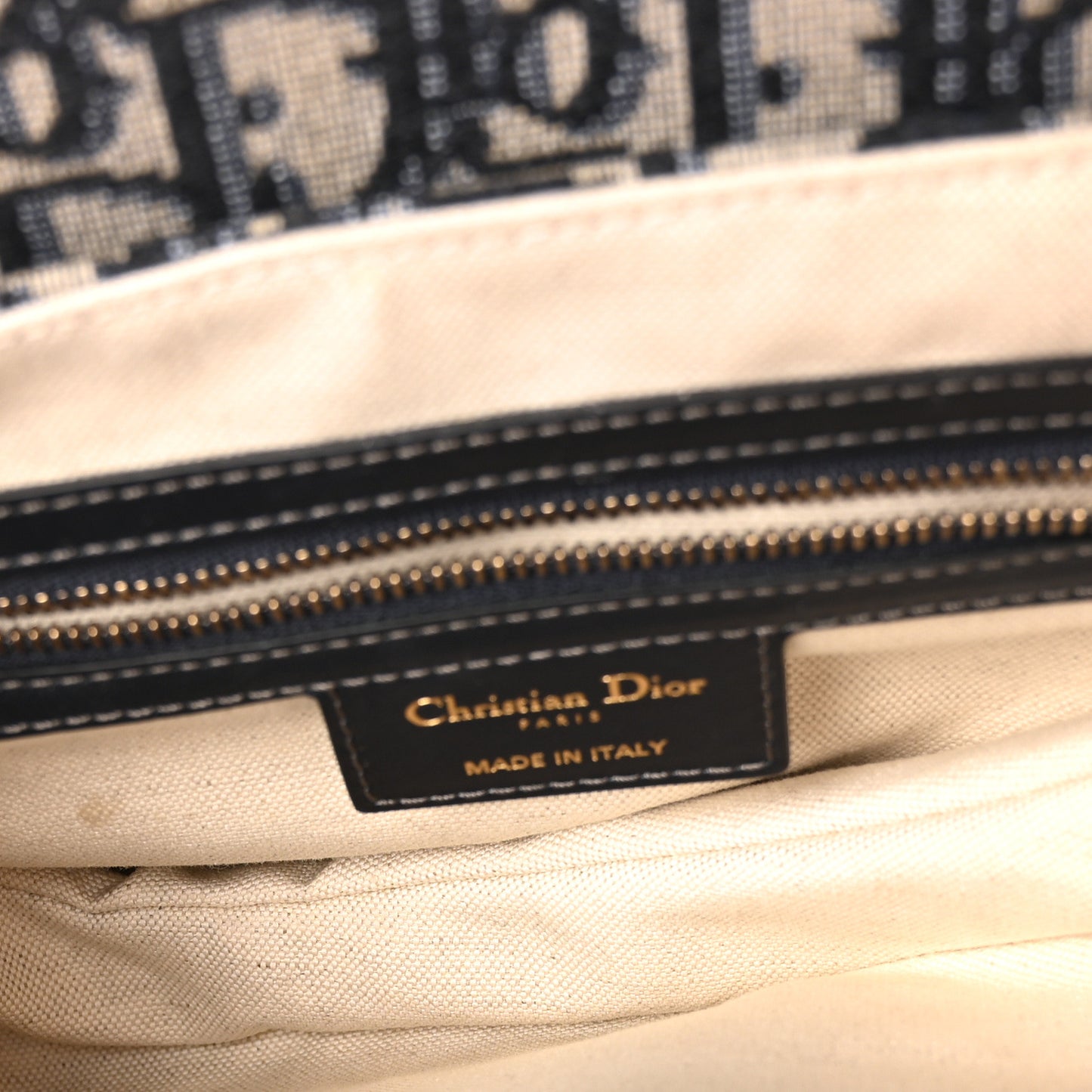 Oblique Saddle Bag Blue
