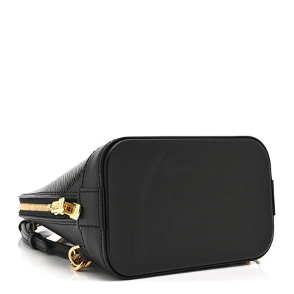 Louis Vuitton Epi Alma Backpack Black 4 of 10