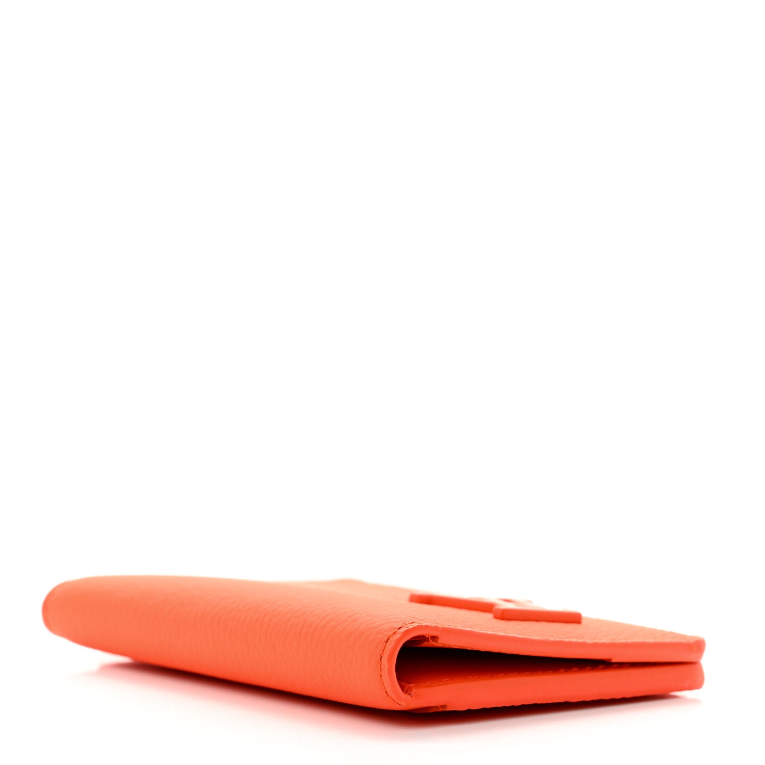 Louis Vuitton Grained Calfskin Pocket Organizer Orange 4 of 6