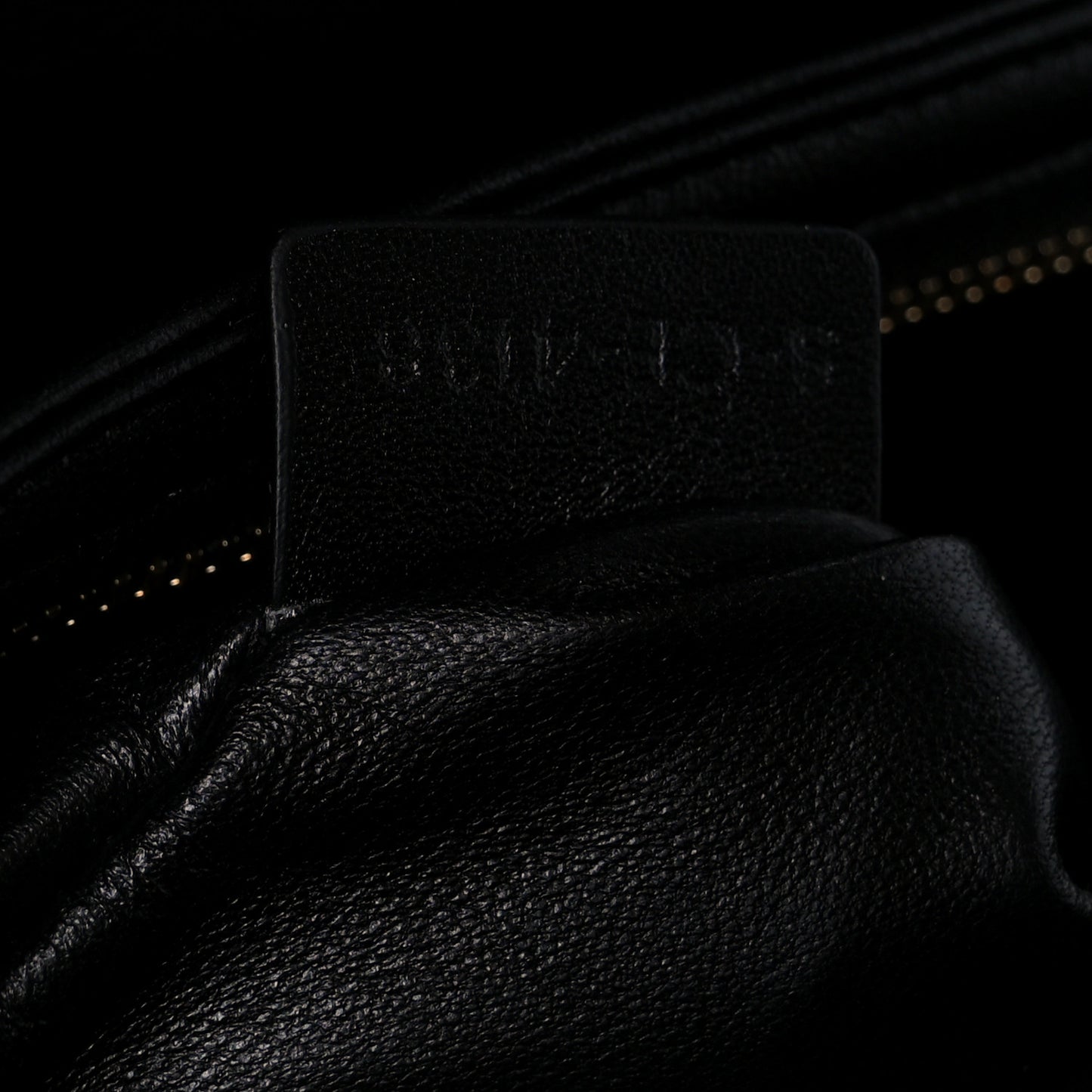 Shiny Calfskin Medium Triomphe Black