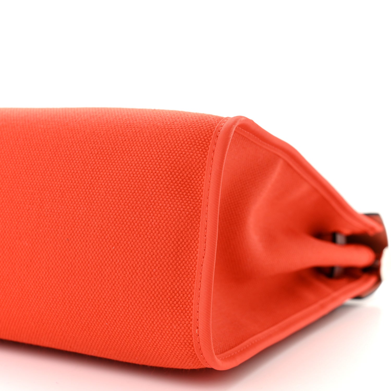 Hermes Vache Hunter Toile Herbag Zip 31 Capucine 11 of 12