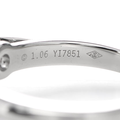 Cartier Platinum Diamond 1.06ct Solitaire 1895 Engagement Ring 47 4 6 of 7
