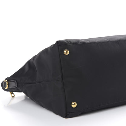 Prada Saffiano Tessuto Nylon Tote Black 7 of 11