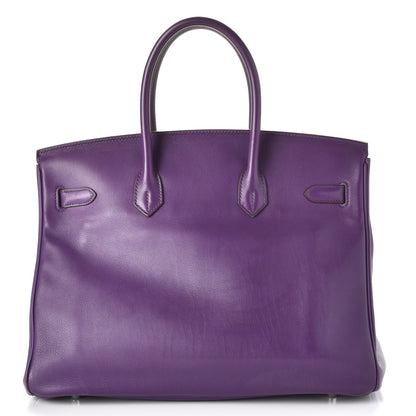 Hermes Swift Birkin 35 Iris 4 of 37