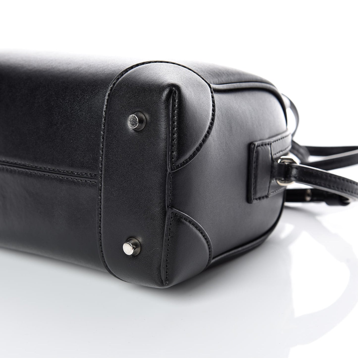 Calfskin Star Micro Lucrezia Black Silver