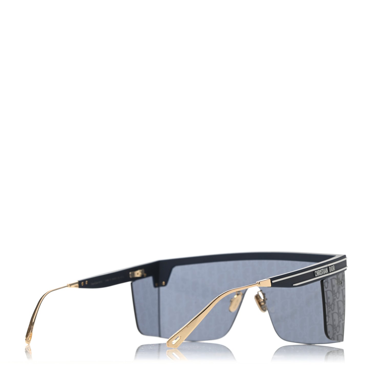 Oblique Diorclub M1U Mask Sunglasses Blue
