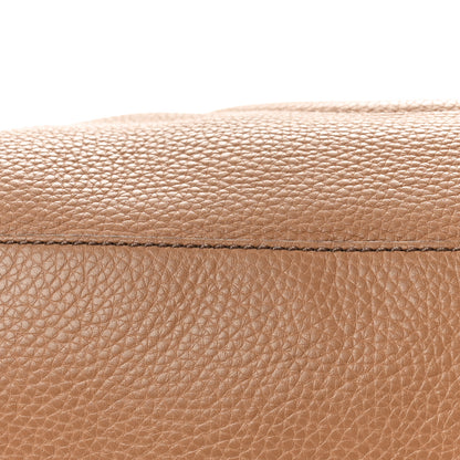 Gucci Pebbled Calfskin Medium Soho Chain Shoulder Bag Camelia 11 of 13