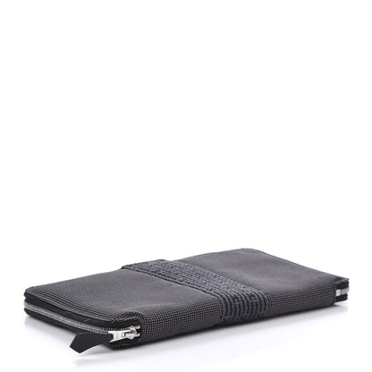 Hermes Canvas Herline Wallet Grey 4 of 9