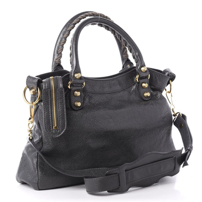 Balenciaga Agneau Giant 12 Gold Hardware Town Gris Fossile 4 of 11