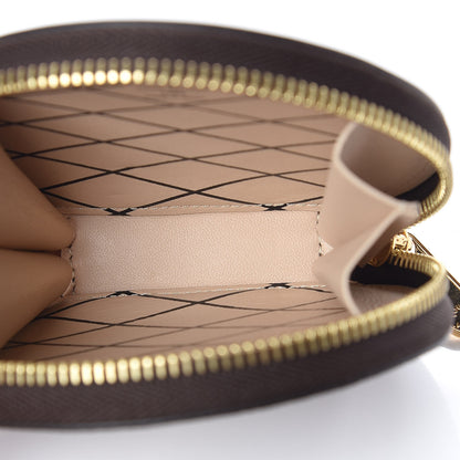 Louis Vuitton Calfskin Catogram Micro Boite Chapeau Marron 6 of 7