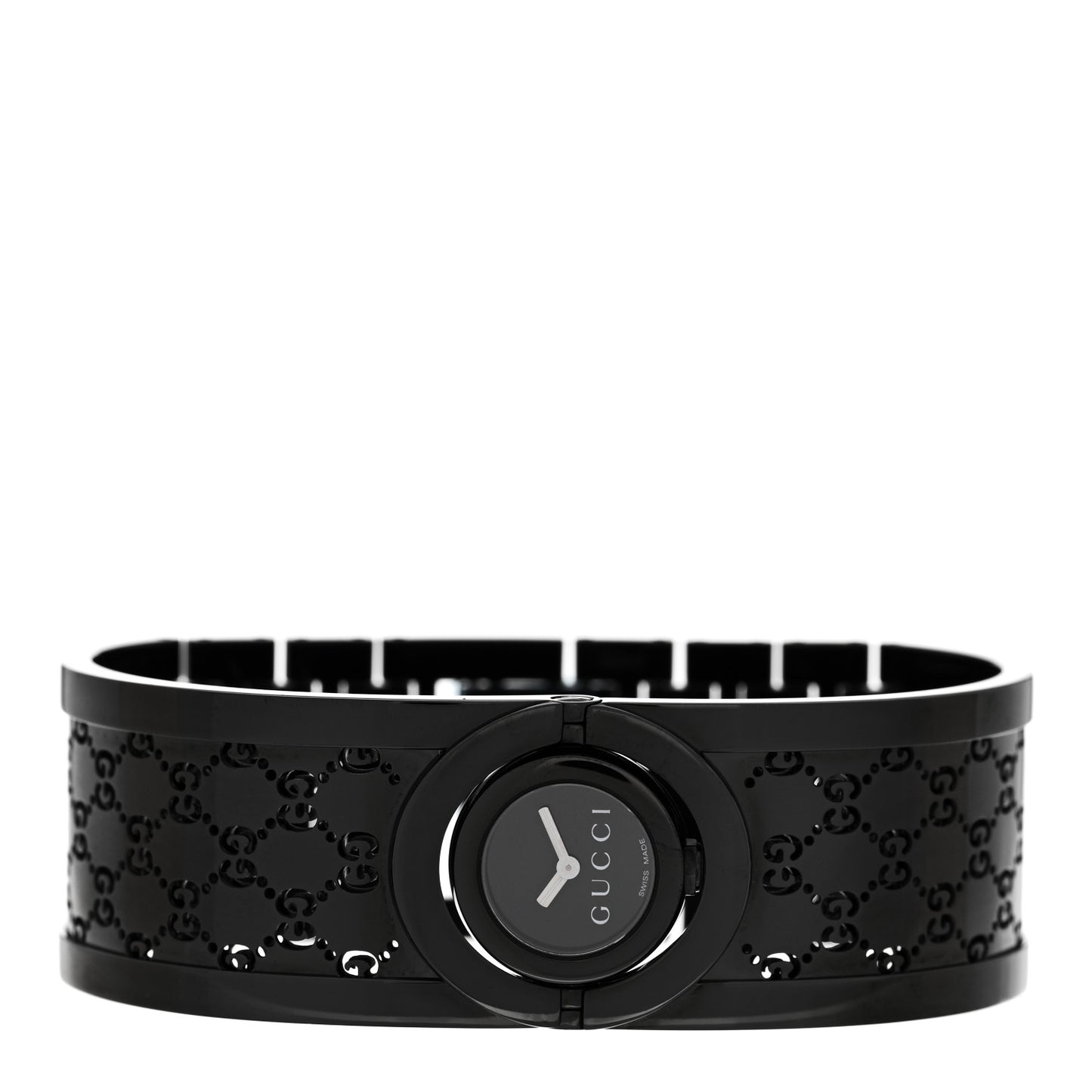 PVD Stainless Steel 23mm Twirl Quartz Watch Black