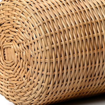 Saint Laurent Wicker Calfskin Panier Basket Tote 9 of 10