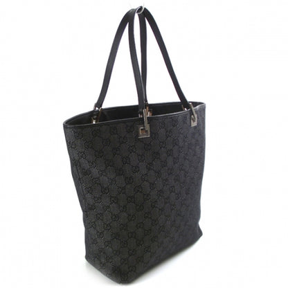 Gucci Denim Monogram Bucket Tote 3 of 11