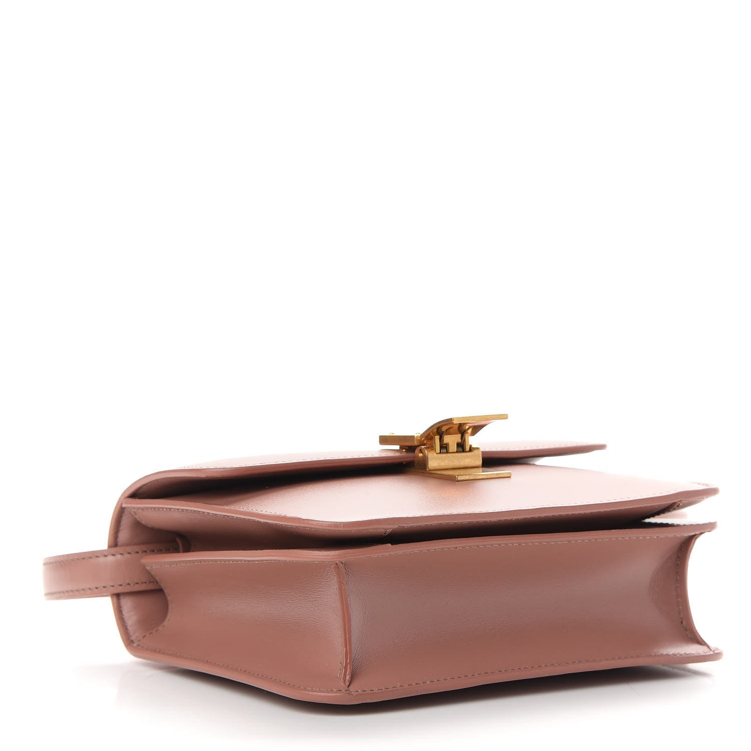 Celine Box Calfskin Teen Classic Box Flap Bag Antique Rose 4 of 8