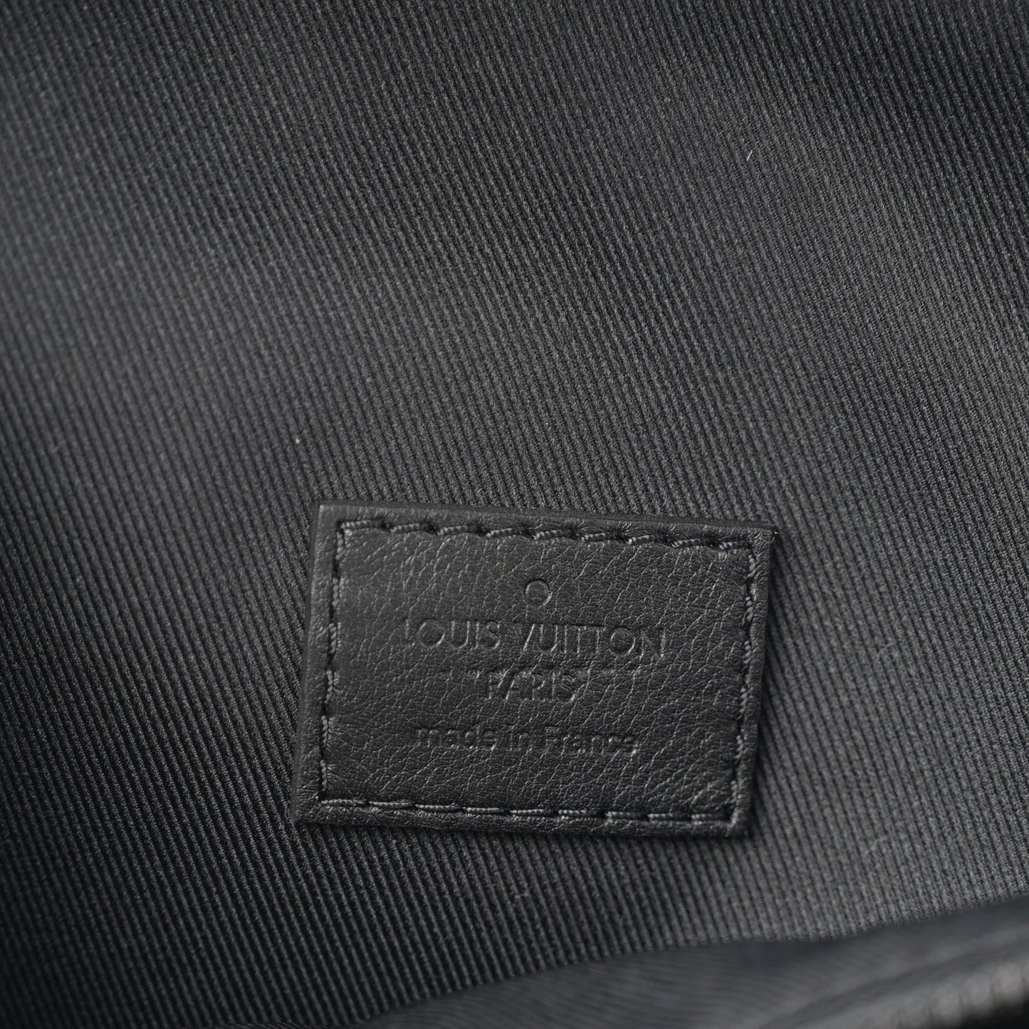 Calfskin Monogram Shadow Discovery Bumbag Black