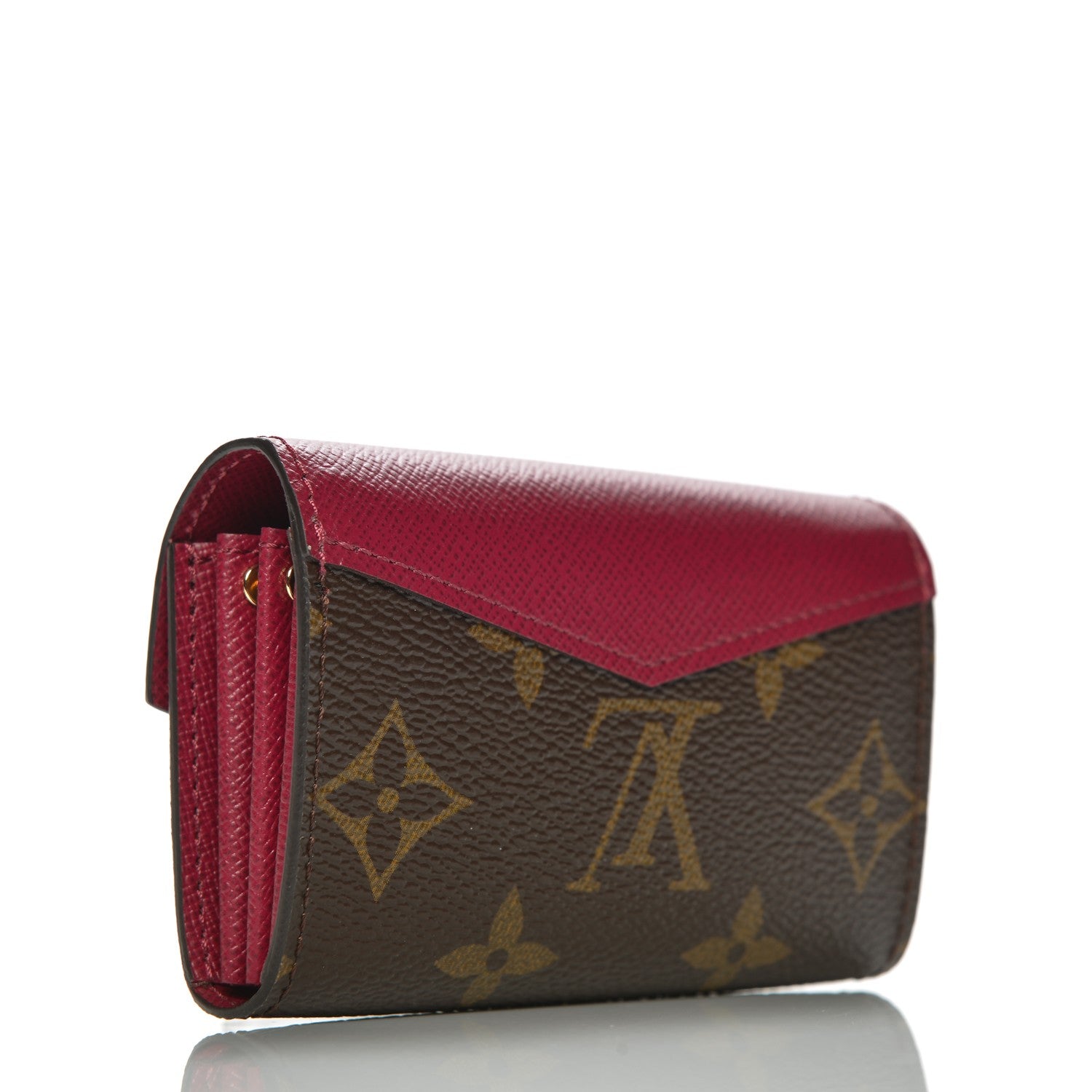 Louis Vuitton Monogram Sarah Multicartes Fuchsia 3 of 6
