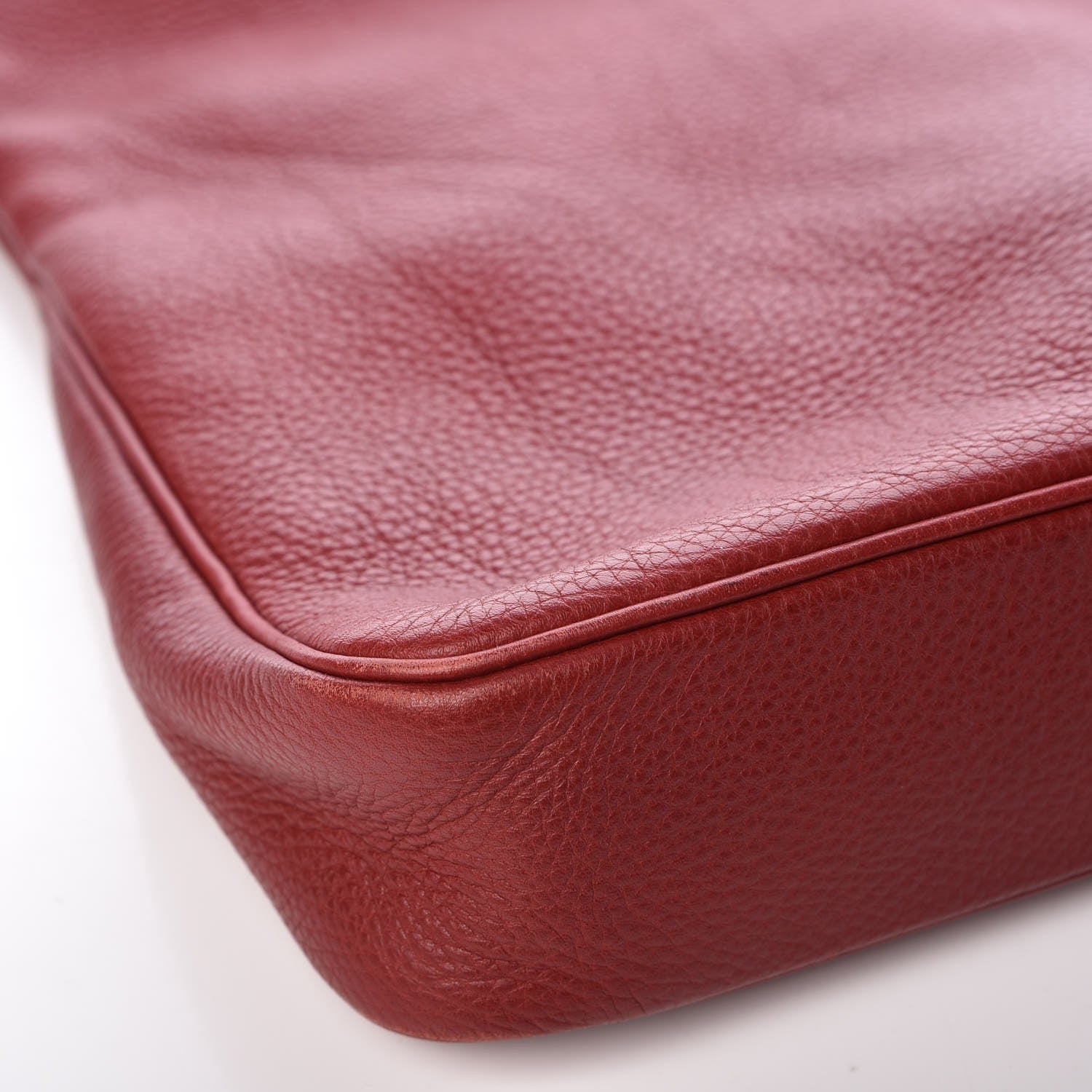 Hermes Taurillon Clemence Massai GM Rouge Garance 7 of 10