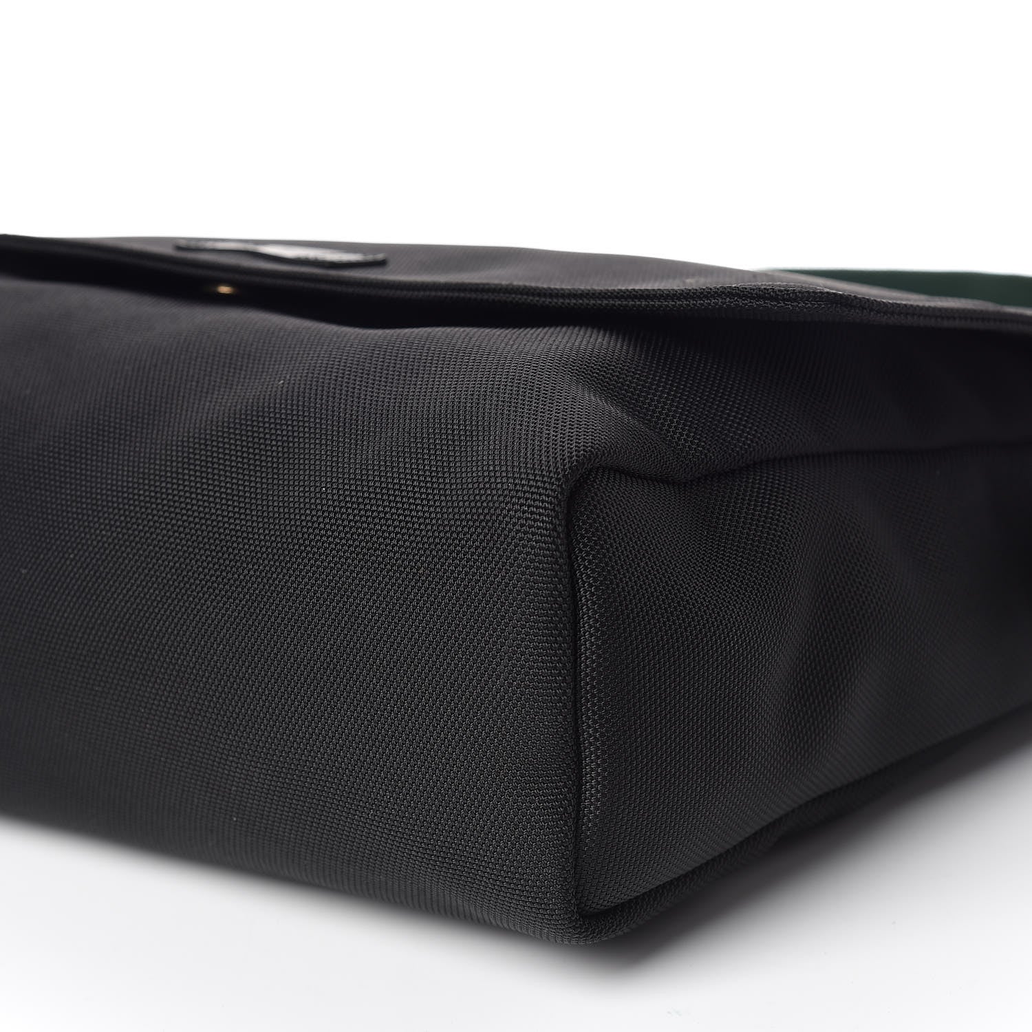 Gucci Techno Canvas Web Large Flap Messenger Bag Black 6 of 10